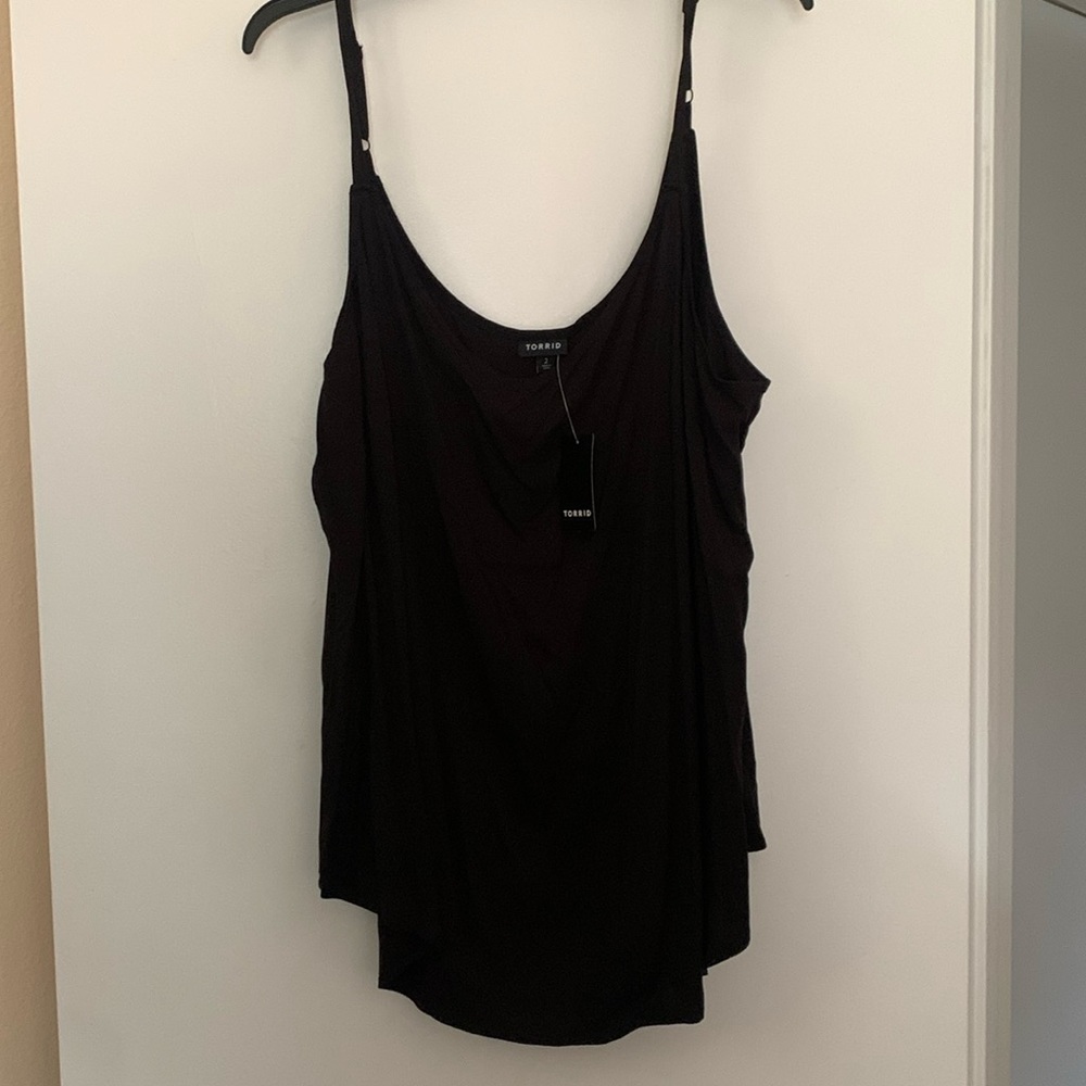 Torrid, essential Cami in black stretch